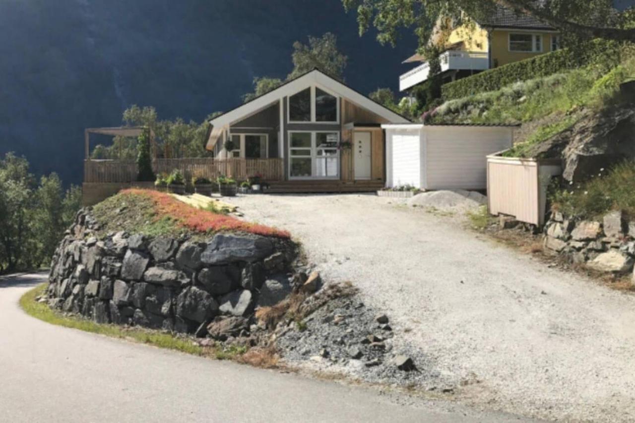 Apartment With Panoramic View Flåm Exterior foto